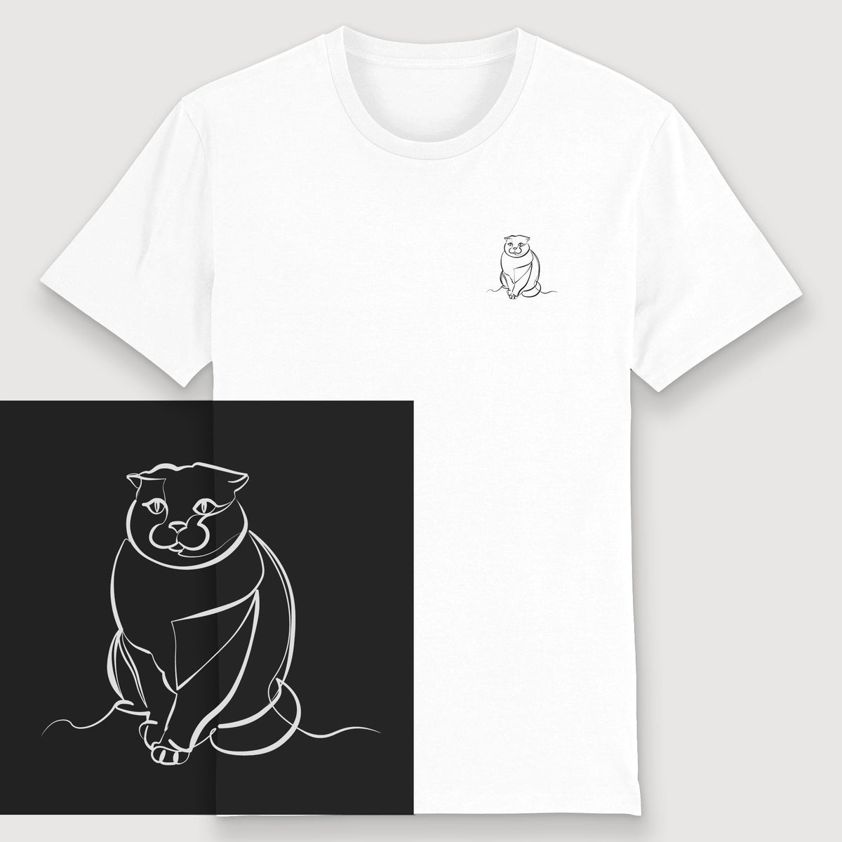 Cat | Unisex Organic T-Shirt