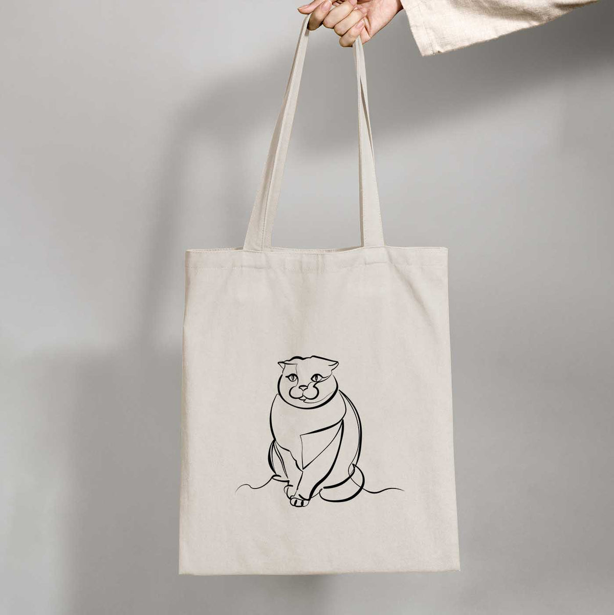 Cat | Organic Tote Bag