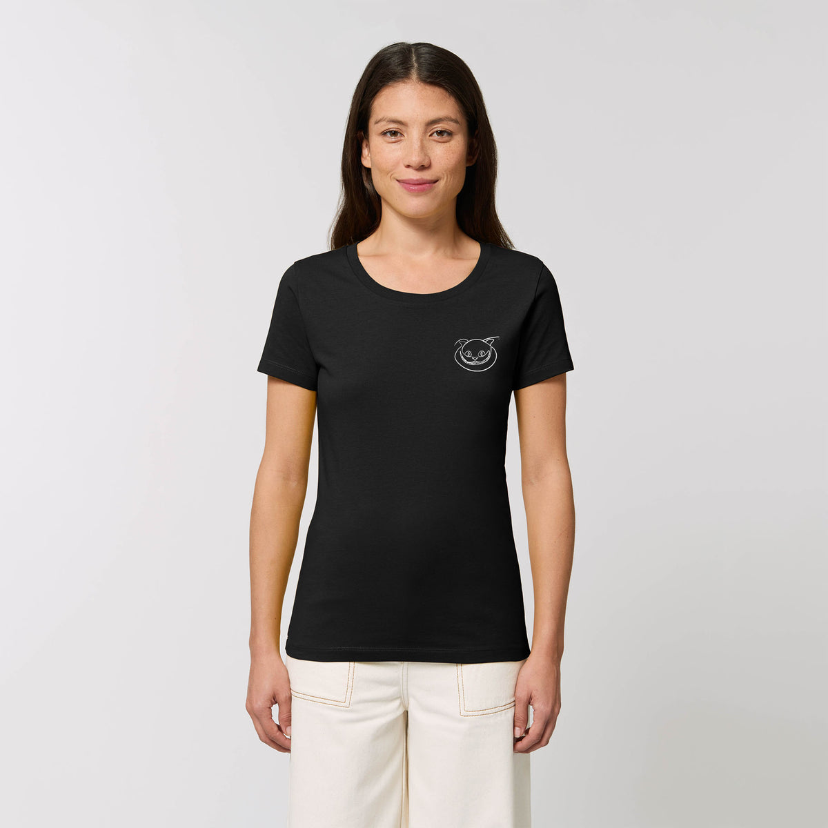 Cheshire Cat | Women&#39;s Organic T-Shirt