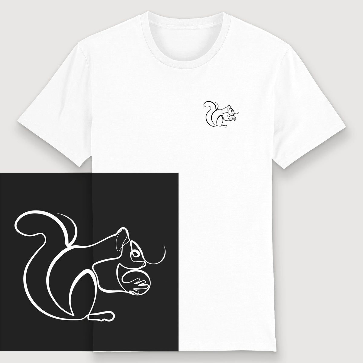 Squirrel | Unisex Organic T-Shirt