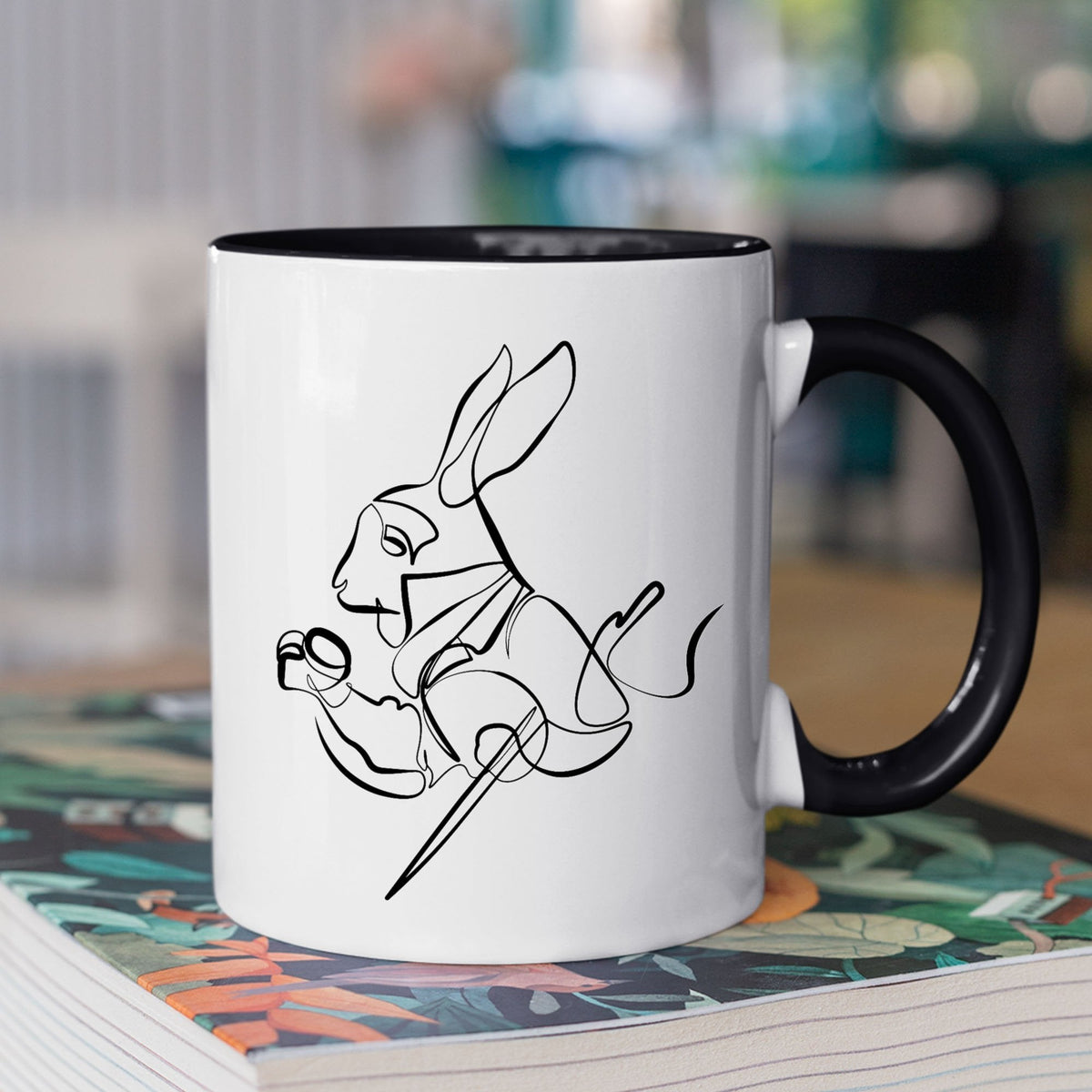 White Rabbit | Ceramic mug