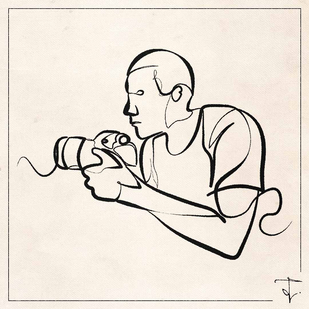 line art one line drawing lineart sketch photographer photography