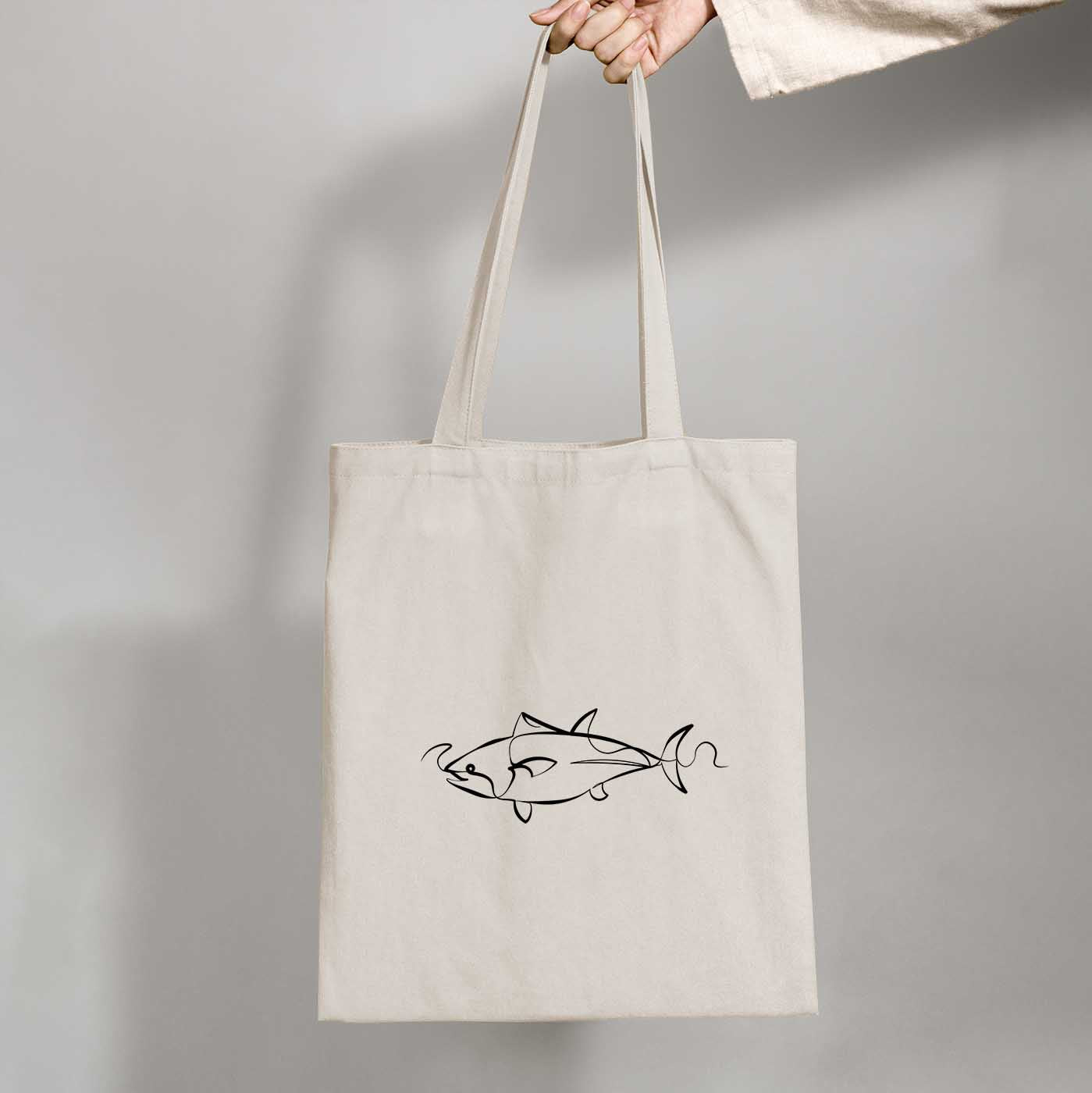 Fish  Organic Tote Bag - Those One Liners