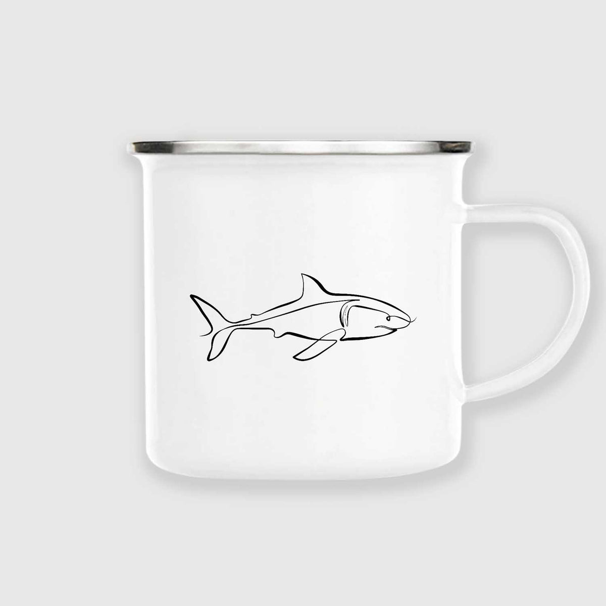 Shark | Enamel mug