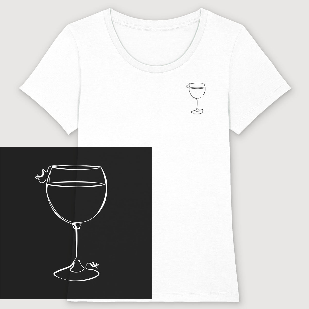 Wine | Women&#39;s Organic T-Shirt