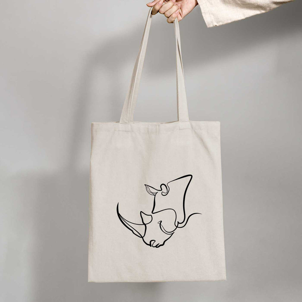 Rhino | Organic Tote Bag