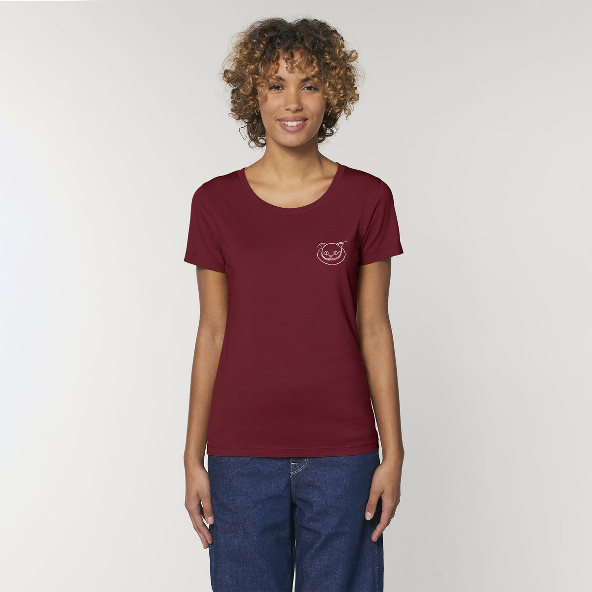 Cheshire Cat | Women&#39;s Organic T-Shirt