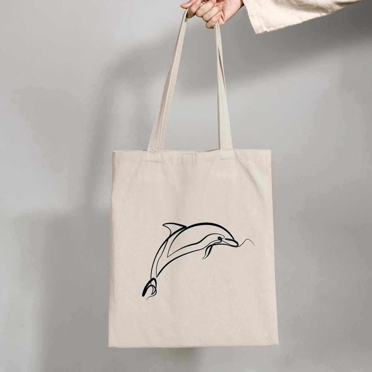 Dolphin | Organic Tote Bag