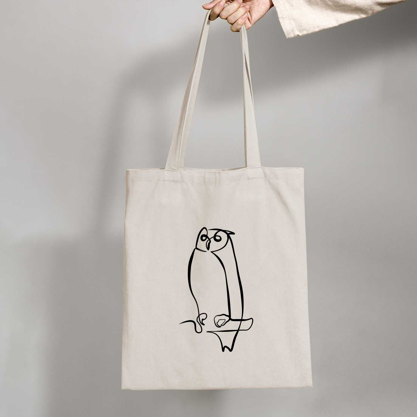 Owl  Organic Tote Bag - Those One Liners