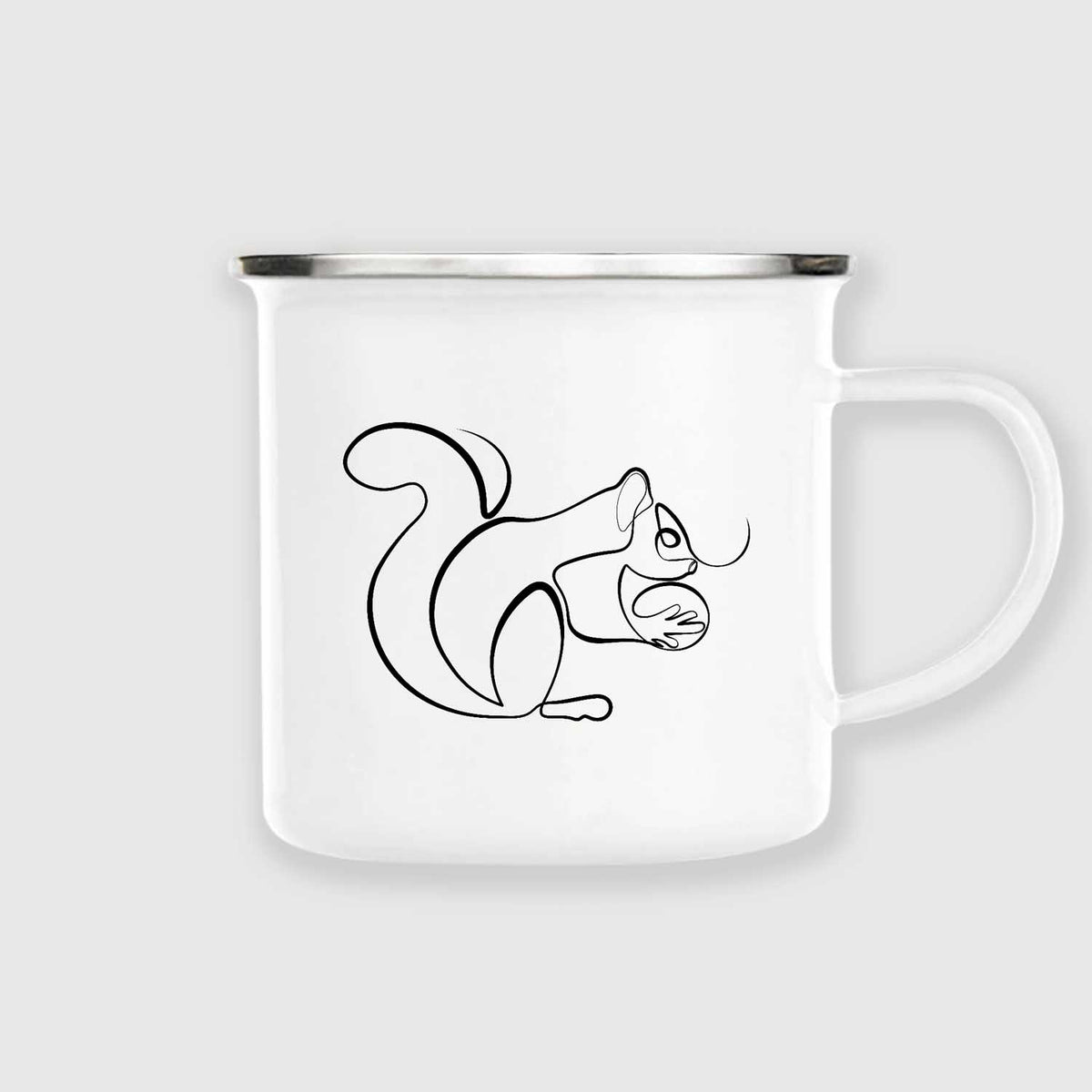 Squirrel | Enamel mug
