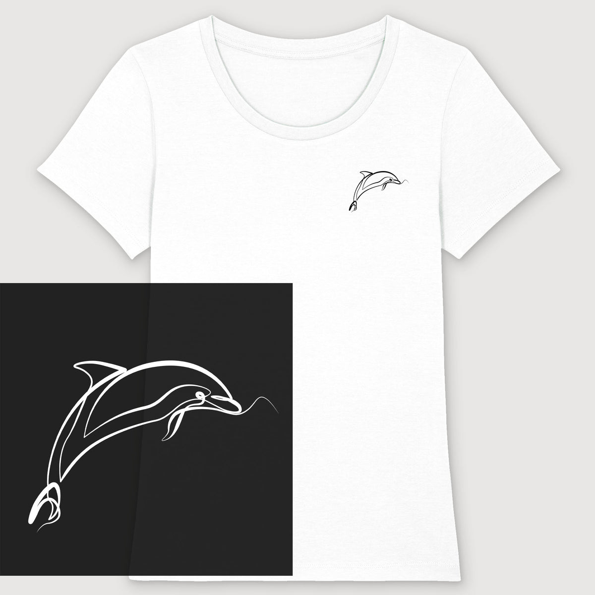 Dolphin | Women&#39;s Organic T-Shirt