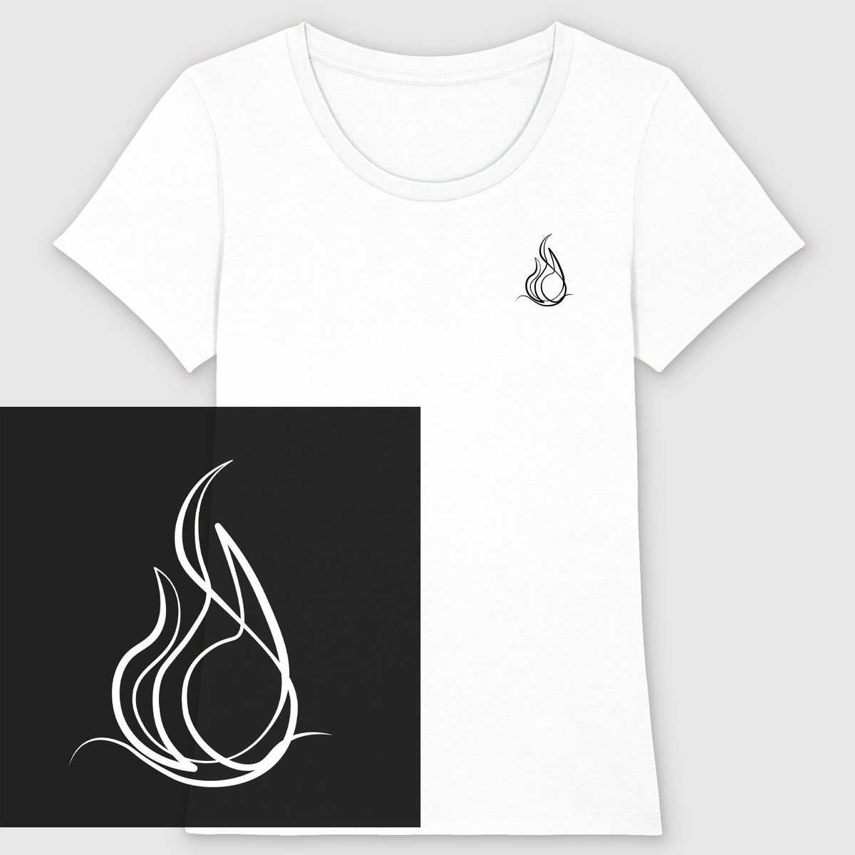 Fire | Women&#39;s Organic T-Shirt