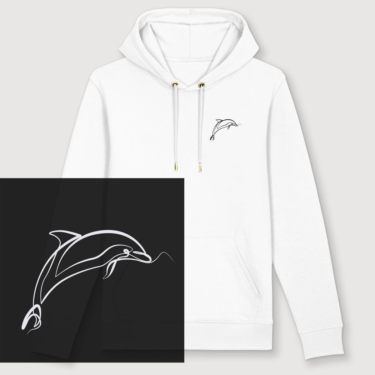 Dolphin | Unisex Organic Hoodie