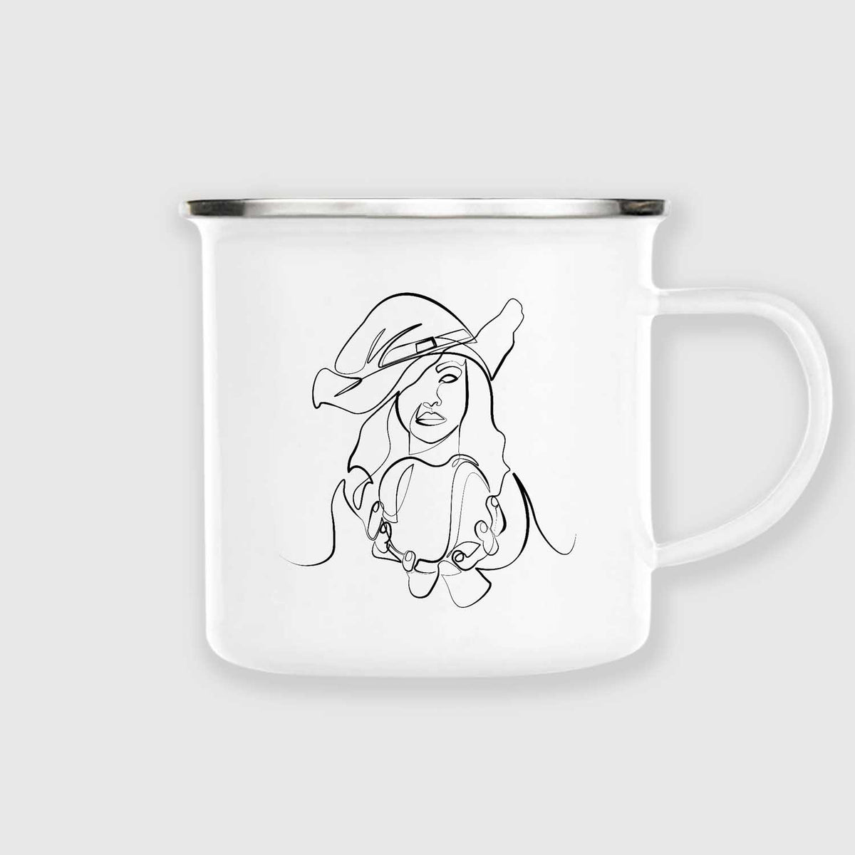 Witch | Enamel mug
