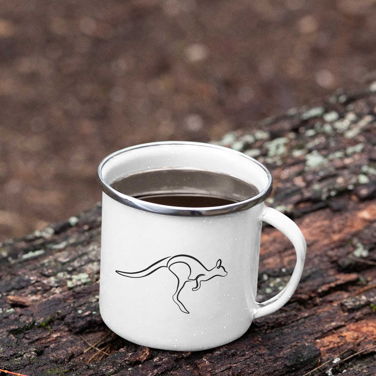 Kangaroo | Enamel mug