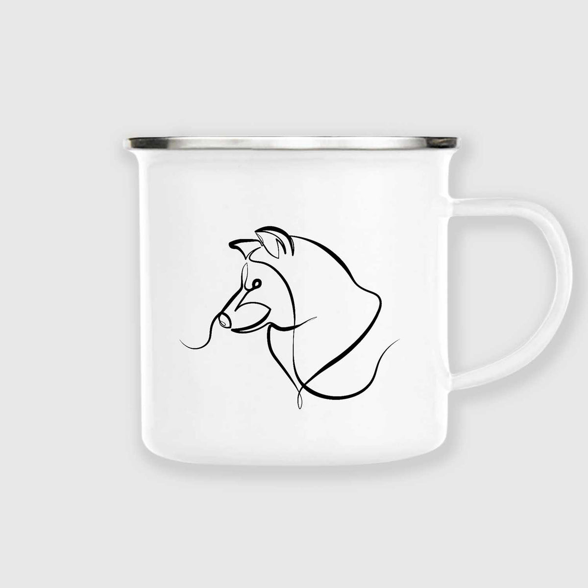 Dog #2 | Enamel Mug