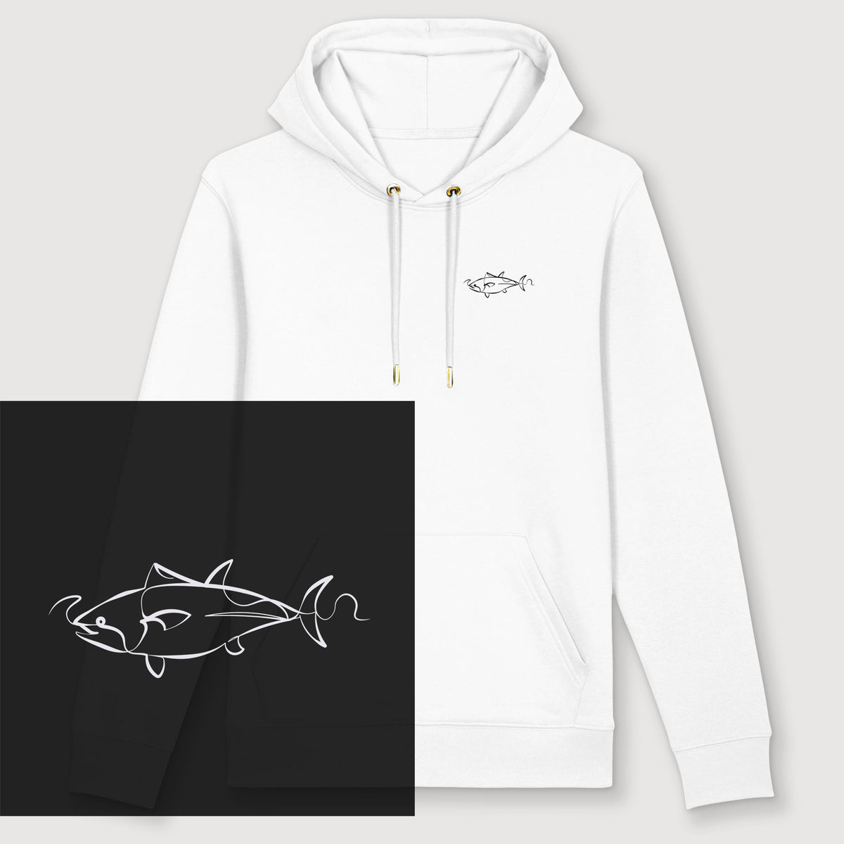 Fish | Unisex Organic Hoodie