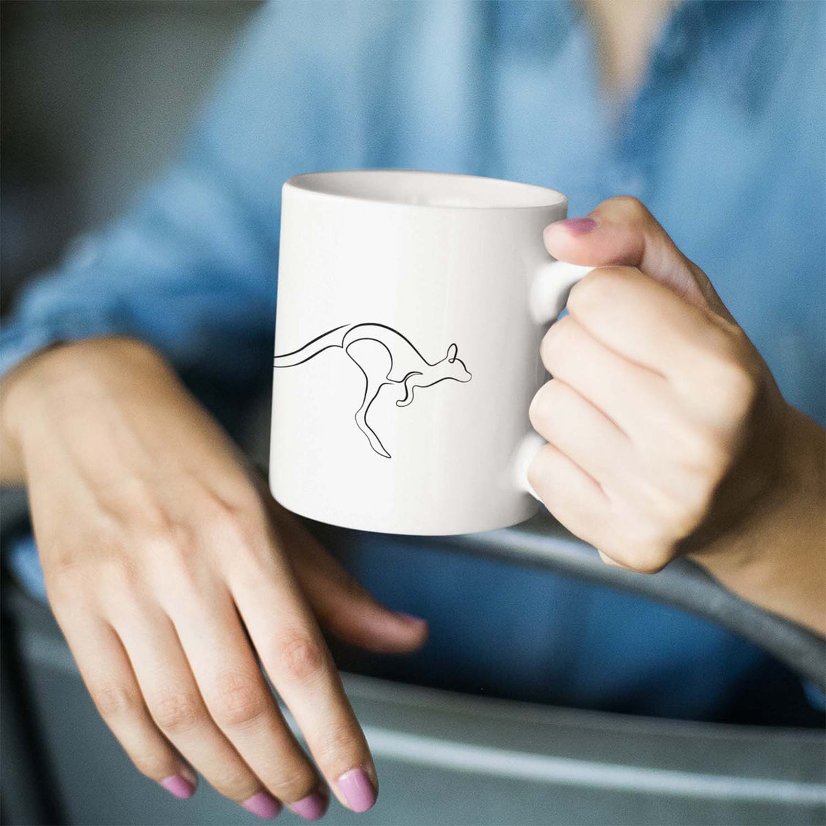 Kangaroo | Ceramic mug