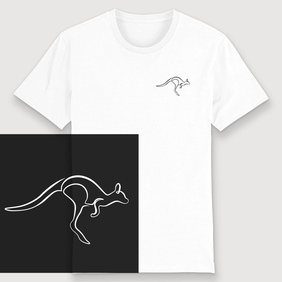 Kangaroo | Unisex Organic T-Shirt