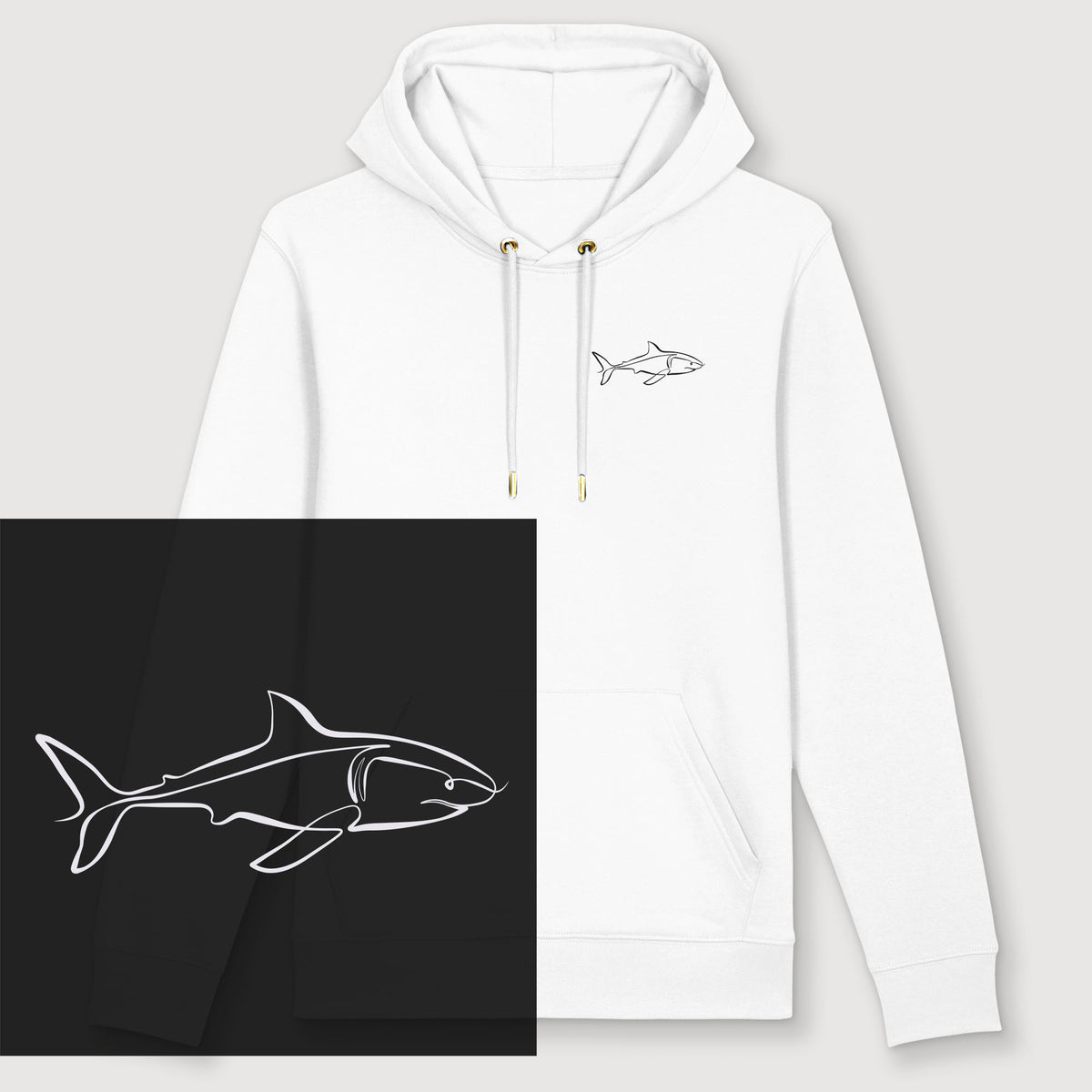 Shark | Unisex Organic Hoodie