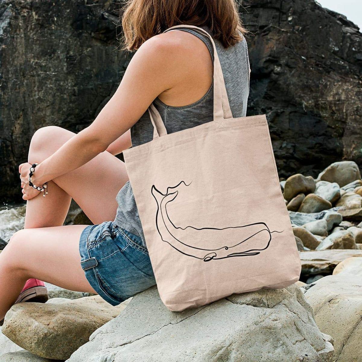 Whale | Organic Tote Bag