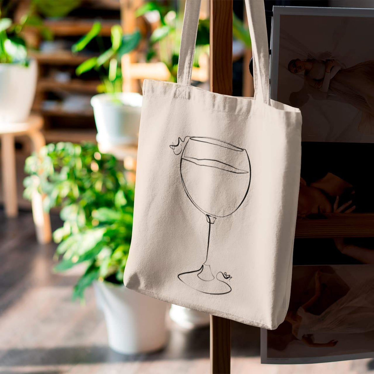Wine | Organic Tote Bag