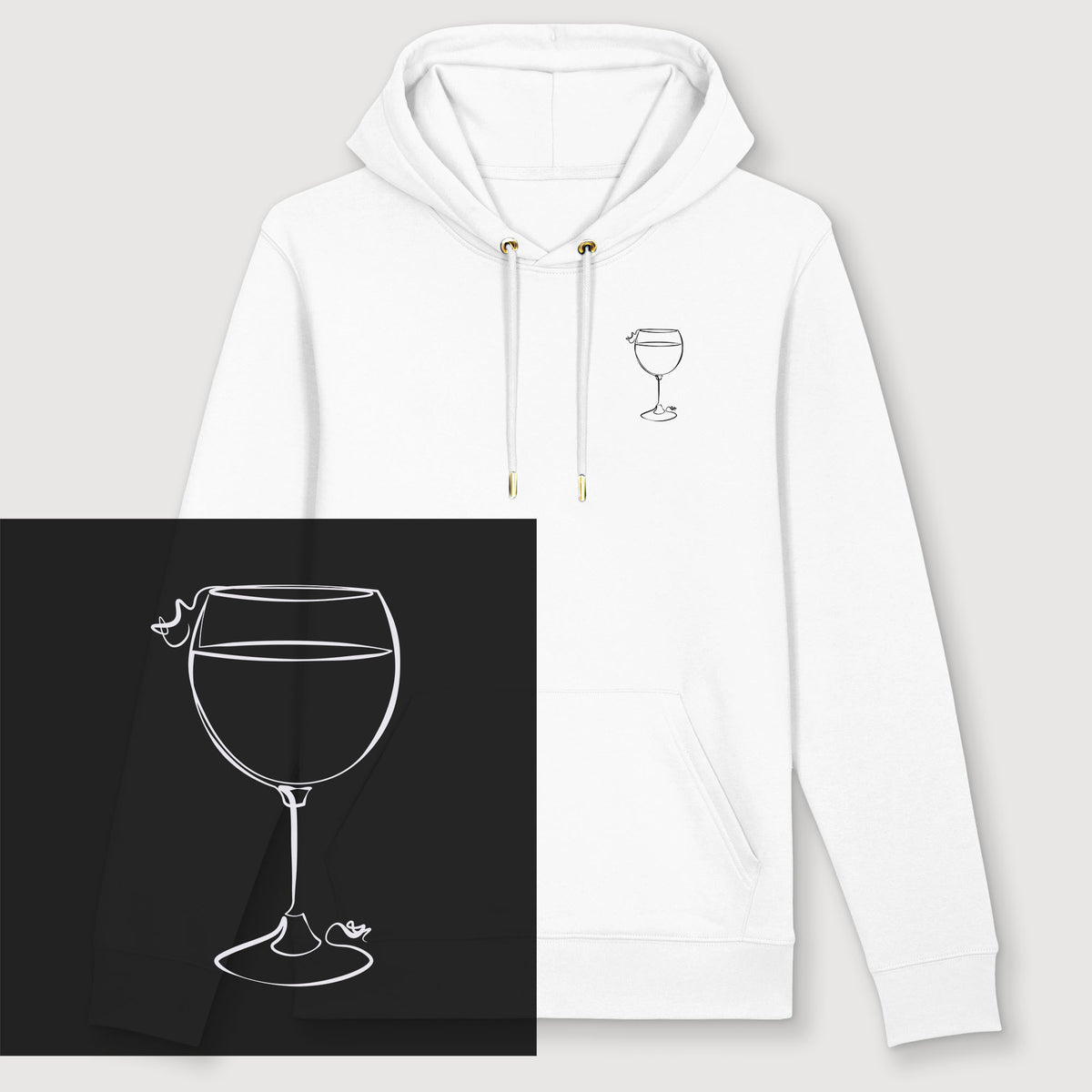 Wine | Organic Unisex Hoodie
